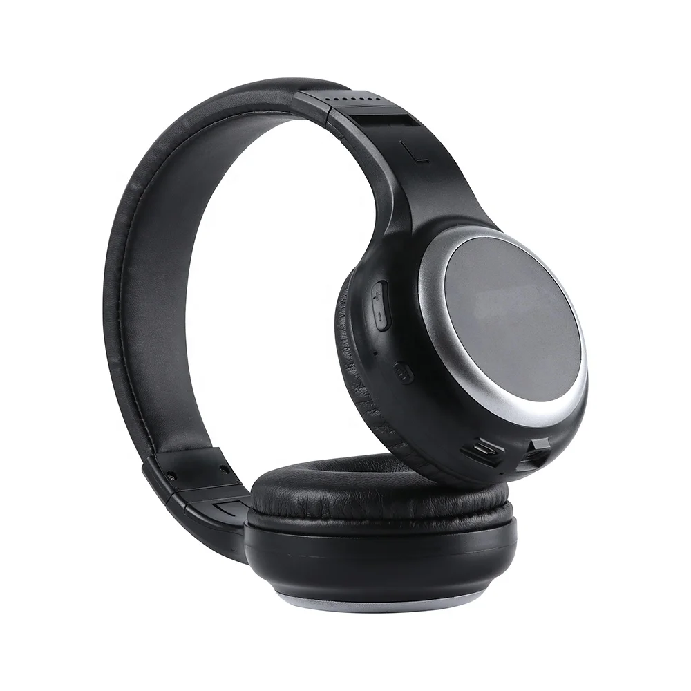

Manufacturers Cheap Price Lightweight Low Latency Noise Cancelling Wireless Over-Ear Headphones Bluetooth 5.0 Headset with Mic, Black