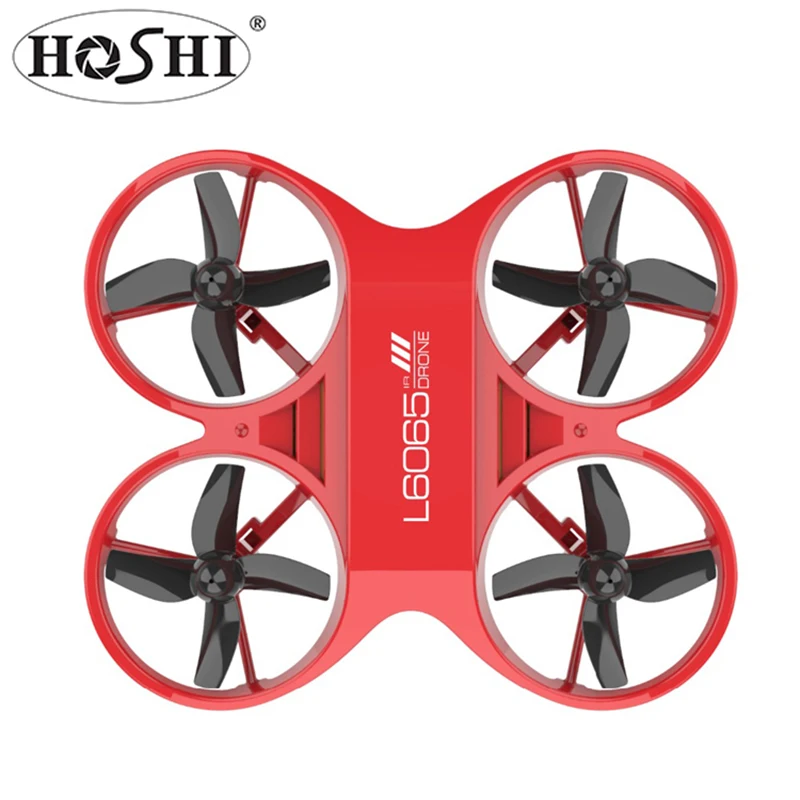 

HOSHI 2019 L6065 Nano Drone Infrared RC Mini Quadcopter Toy For Children's Gift Toys Christmas toys, White/red/yellow