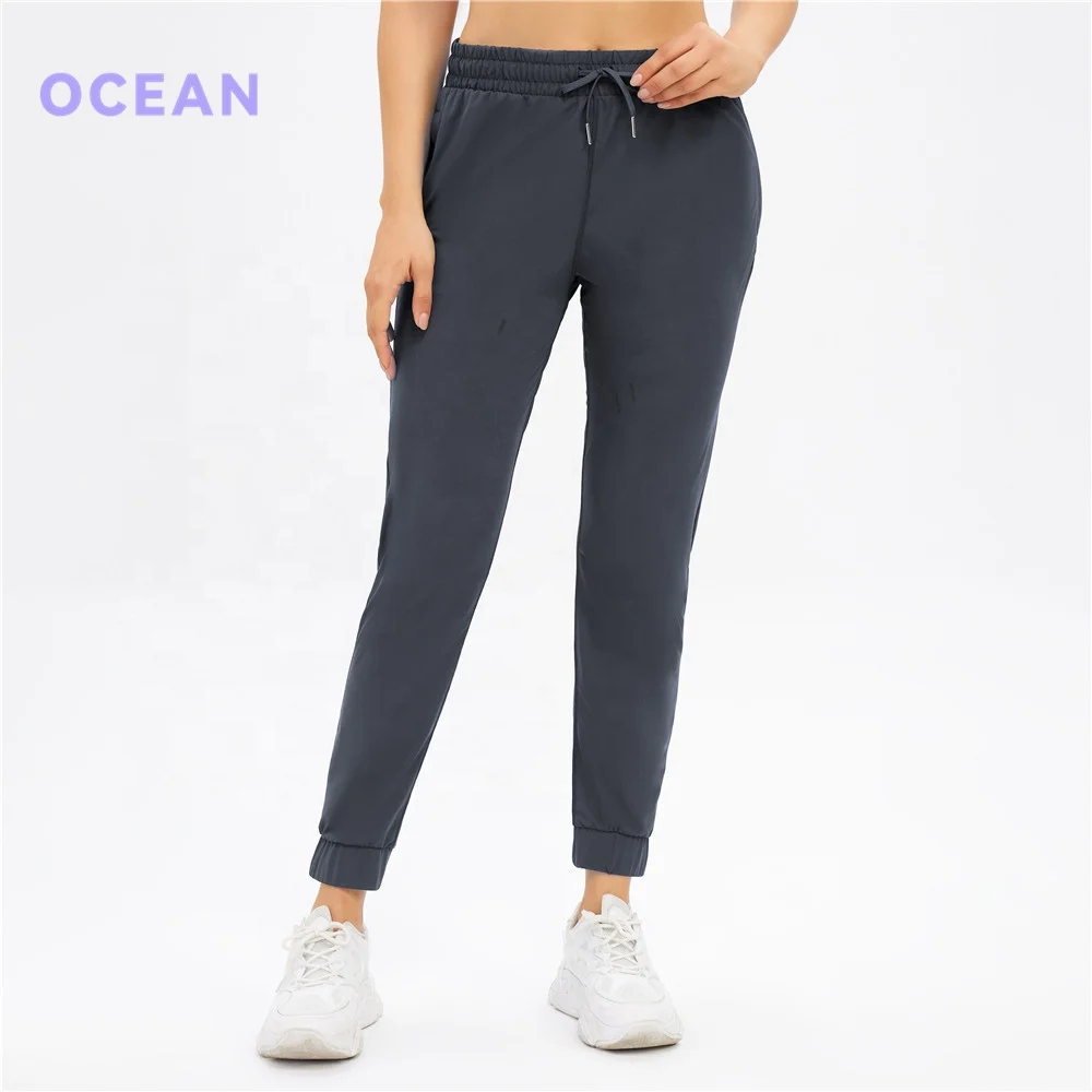 

2021New High Quality Women's Cargo Pants Drawstring Loose Sweatpants Comfy Lounge Joggers with Pockets, Black, grey, navy, red, green, dark purple