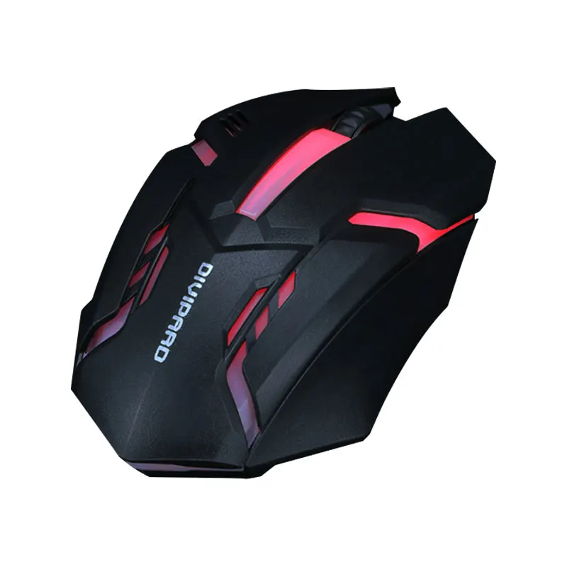 

Factory Wholesale Price 7-color Breathing Led Light wired Laptop mouse