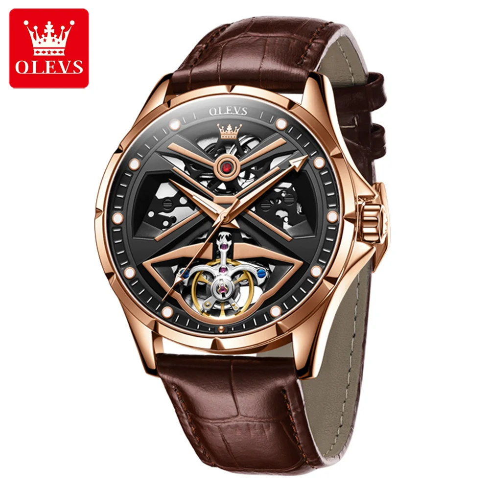 

OLEVS 6655 High Quality Original Date Luxury Watch Sport Dive Wrist Watches Automatic Mechanical Watch For Men