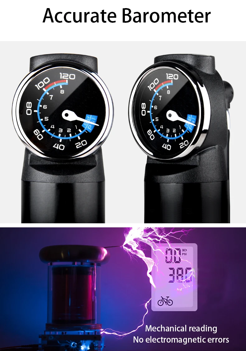 Rechargeable Portable Electric Mini Bicycle Air Pump Ball Bike Tire