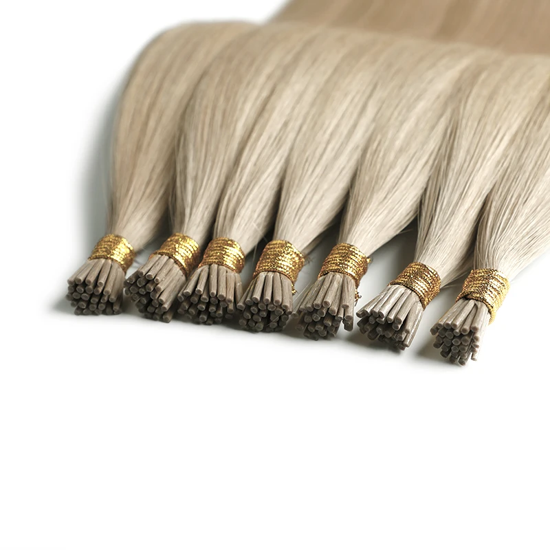 

50% OFF I Tip Hair Extensions Wholesale Unprocessed Raw I Tip Extension Human Hair Russian I Tip Hair Extensions, Natural color