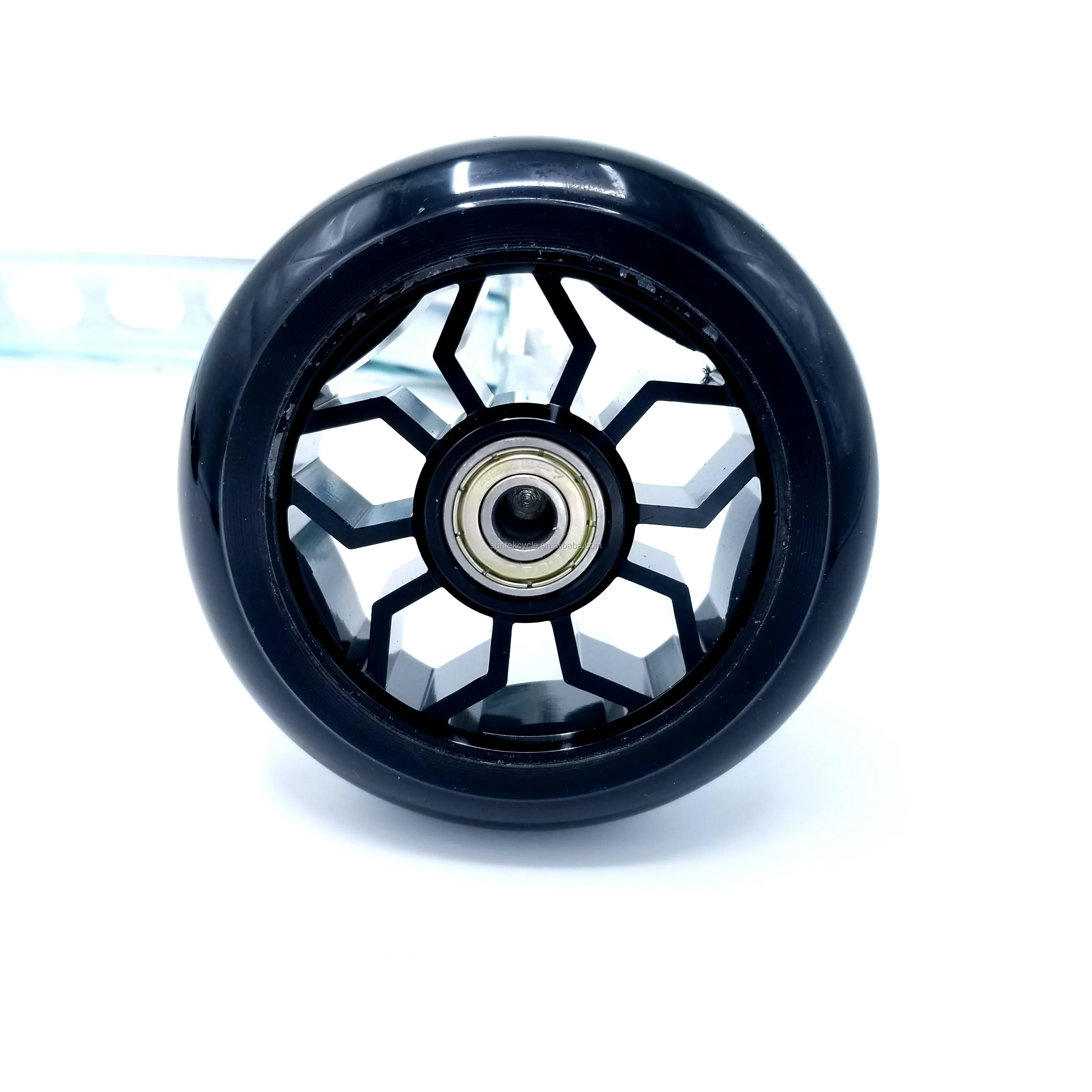 合金核心 100毫米 pro 滑板车车轮为两个轮子特技滑板车滑板车轮子