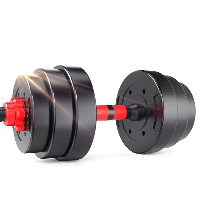 

Dumbbell Men's Gym with10/20/30/40kg Dumbbell exercise equipment adjustable dumbbell, Black