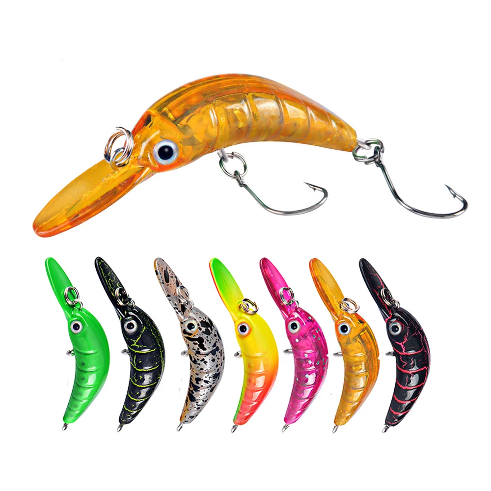 

Jetshark Wholesale 50mm/2.5g 7 Colors Long cast Simulation Sinking Fishing hard bait Saltwater Sea Pike Bass Minnow Lures Kit