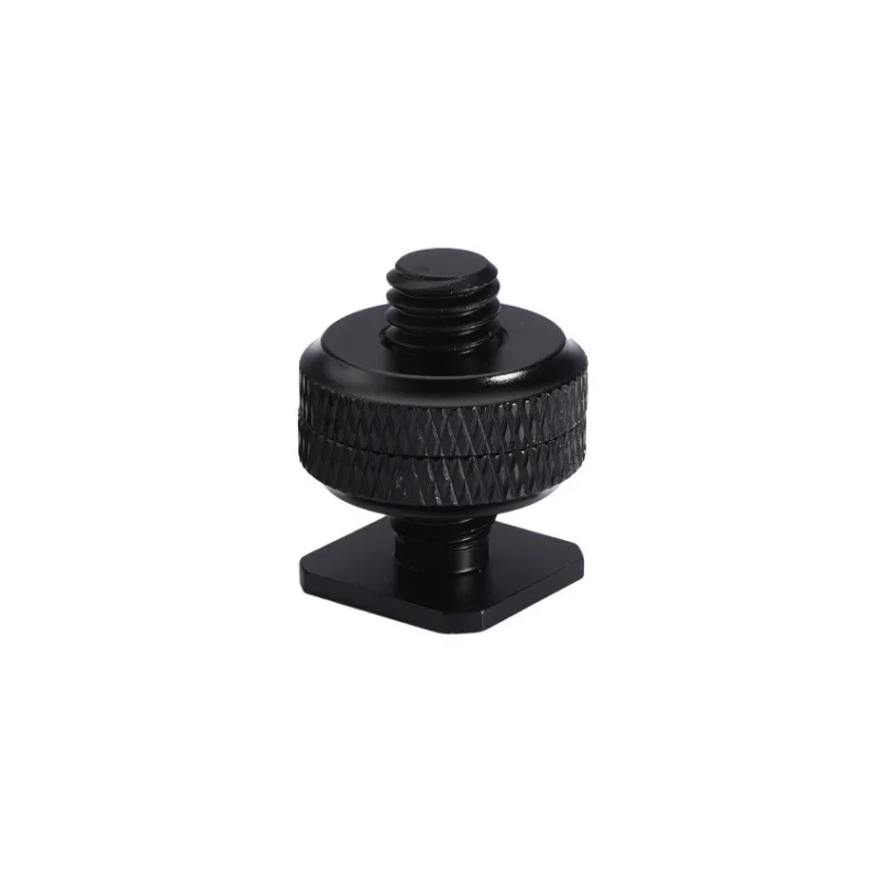 

Zmez 3/8 5/8 5 In 1 1/4" To 3/8" Stud Screw Tripod Camera Hot Shoe Mount Adapter