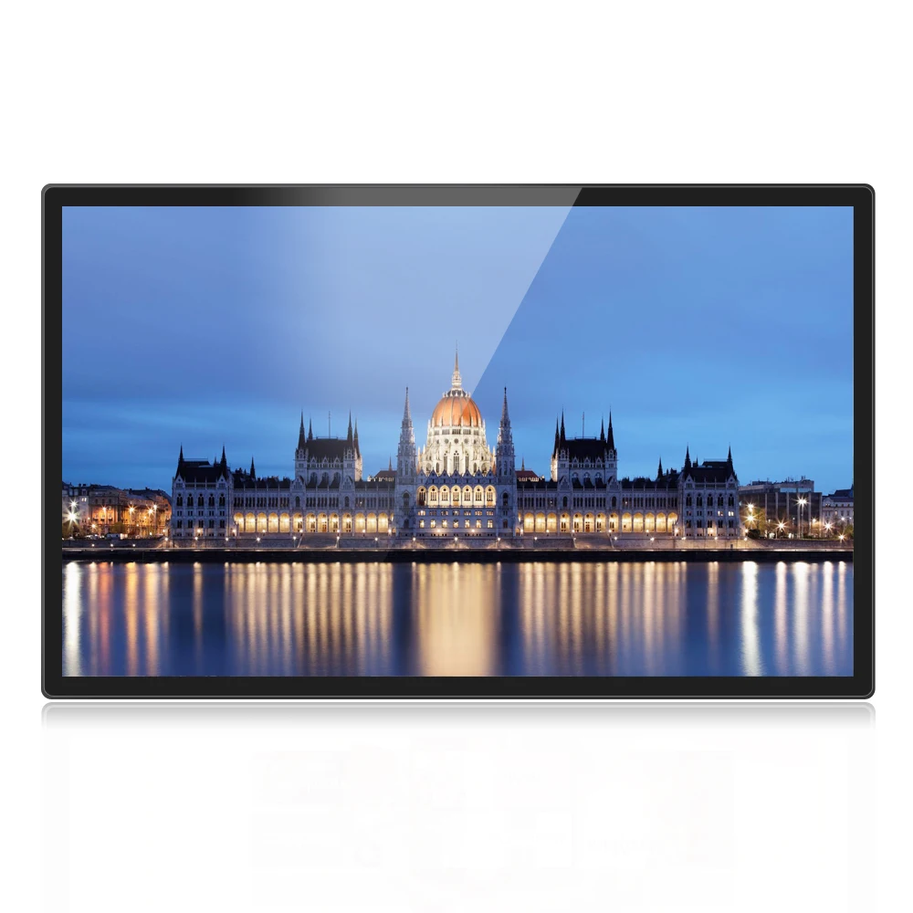 

HOT Shopping mall advertising 24inch digital signage portrait display with WIFI HDMI 4GB 32GB android 10.0 tablet all in one, Black