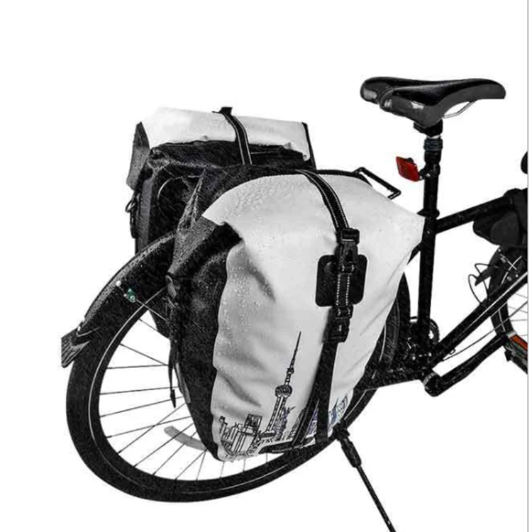 

AFISHTOUR Multifunctional Wholesale Bike Bicycle Rear Rack Saddle Bag 100% Waterproof Cycling Travelling Pannier Bags for Men,