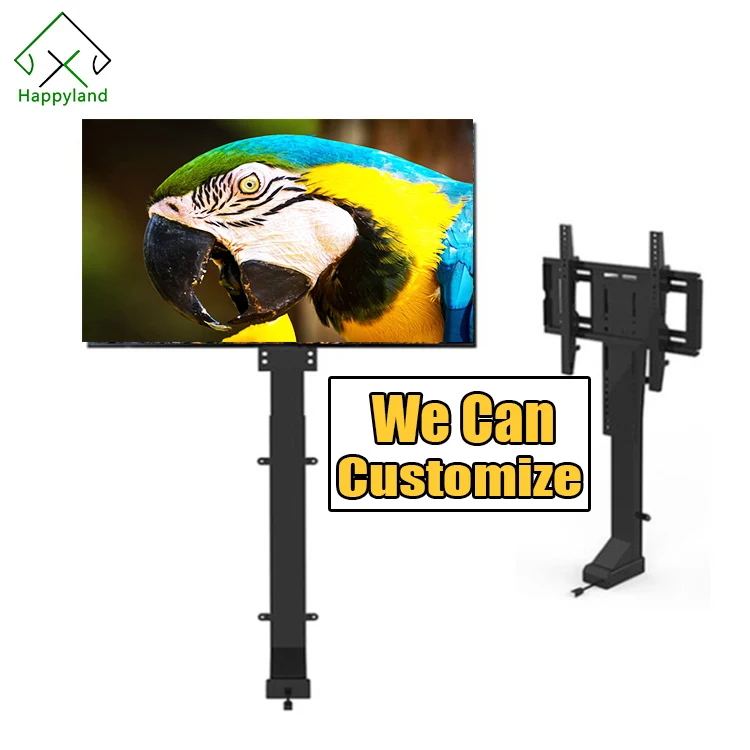 

Meeting Room Remote Control Stand Swivel Systems Motorized Lcd Tv Lift, Black,white, grey