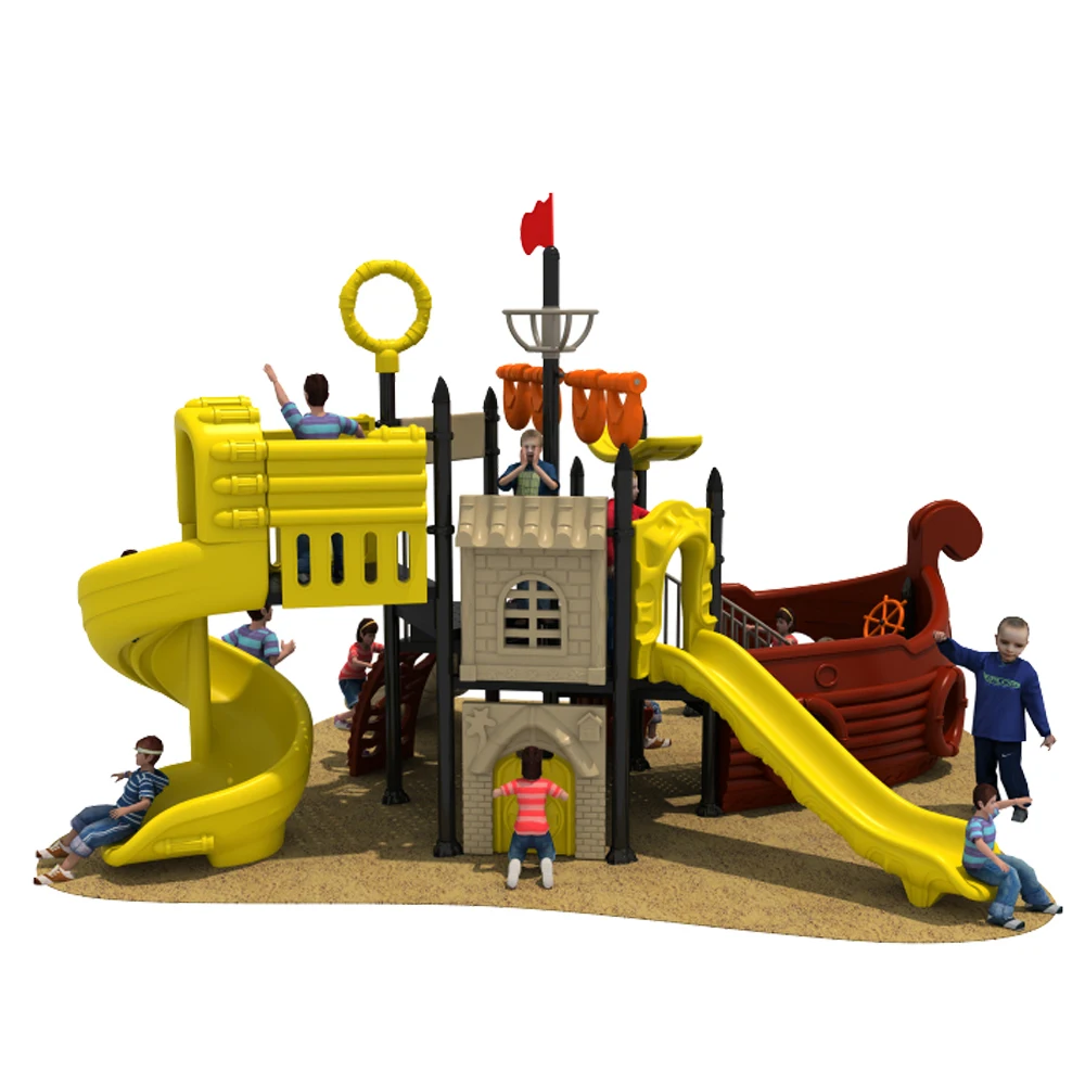 
Commercial outdoor ship playground equipment OL-HD001 