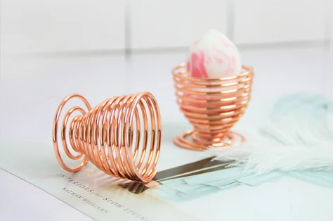 
Puff Drying Stand Holder Spiral Wire Cosmetic Sponge Power Puff Stand Holder 