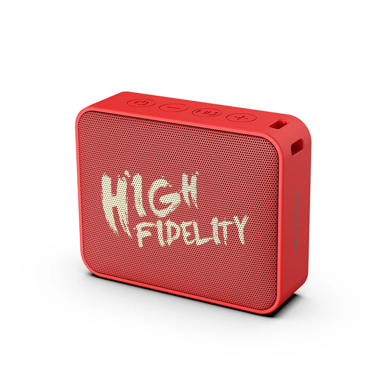 

Portable mini Speaker,support FM/TF card, Crystal Clear Stereo Sound, Rich Bass with IPX5 wireless Speakers