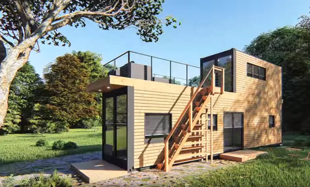 China Modern European Style Villa Prefab Kit House Modular House/villa