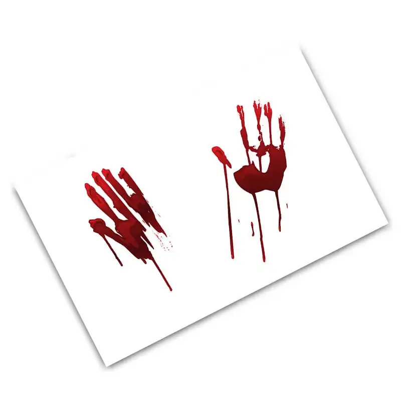 

halloween bloody rug bath mat non slip washable Water absorption carpet blood carpet non-slip