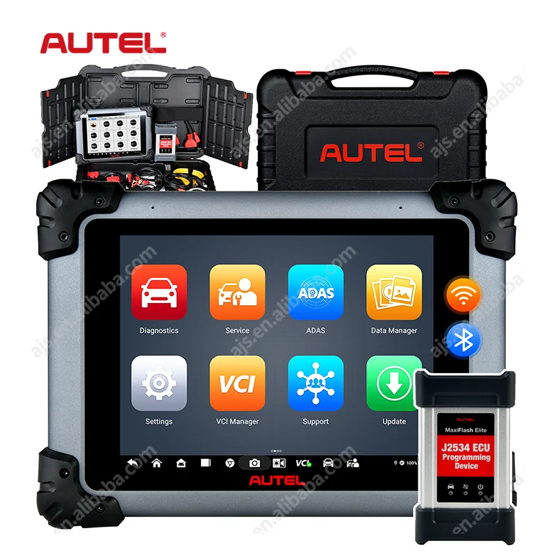 

Autel Maxisys MS908S Pro II automotive scanner vehicle tools obd2 auto Diagnostic Tool with J2534 ECU Programming Device