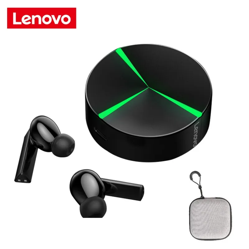 

Lenovo GM1 Touch Control Gaming Headset 7.1 BT 5.0 Earphone Headphone Wireless Gaming Earbuds, Black