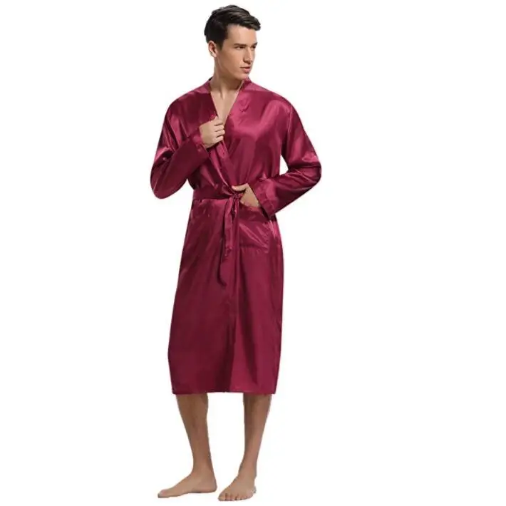 men silk robe 8
