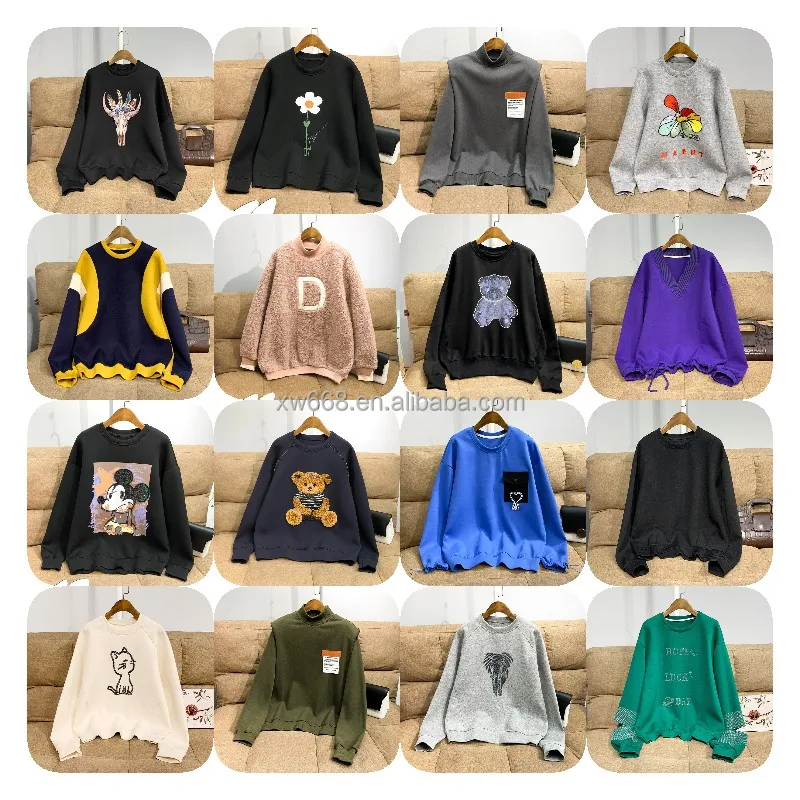 

2022Women's many color wholesale wool cheap high quality women's long rounded hoodie wholesale