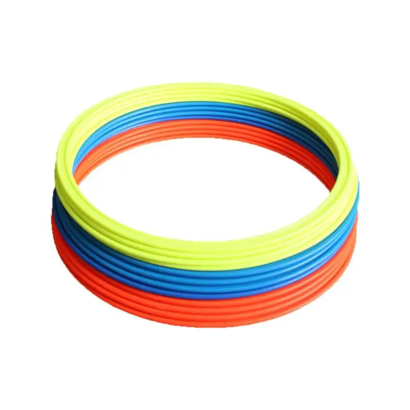 

High quality 5 pieces/set of football speed agility training ring sports training equipment 30cm diameter 40cm, Customized color