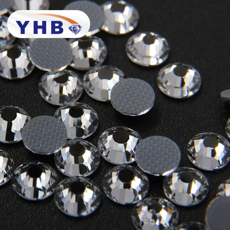 

YHB Hotfix Rhinestones Wholesale Non Hot Fix Nail Art Rhinestone For Iron On Crystal Design