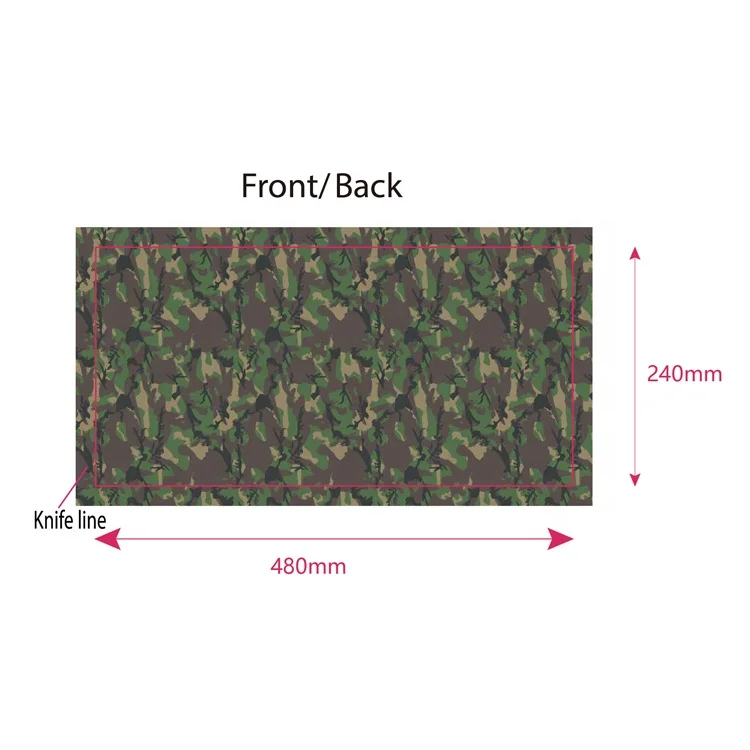 

OEM seamless tube bandana hot selling headwear, Full colors