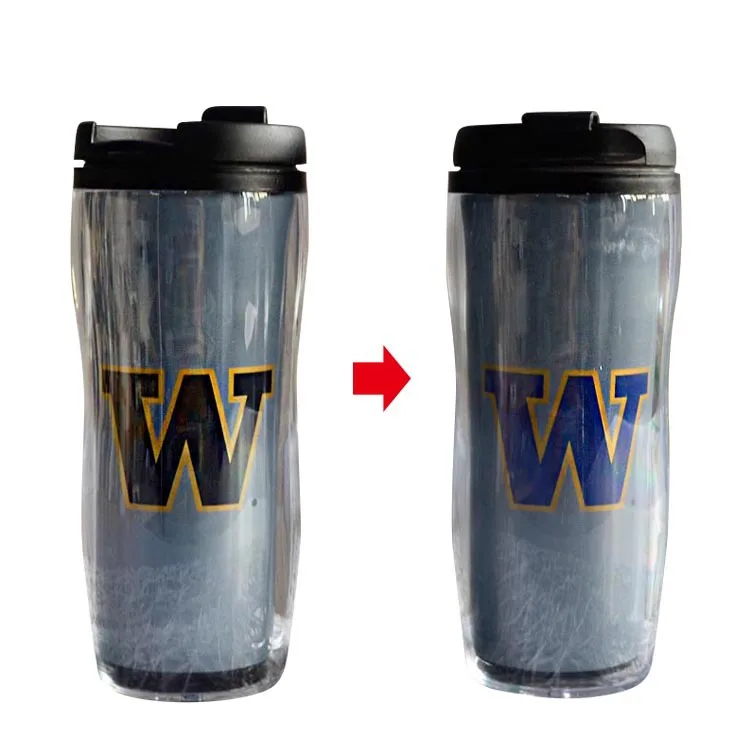 

Double Walled BPA Free Plastic DIY Coffee Mug Travel Coffee Mug