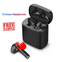 

Free Sample True TWS Bluetooth 5.0 Earbuds Wireless Sports headphone Waterproof Stereo Earphone with popup Custom logo