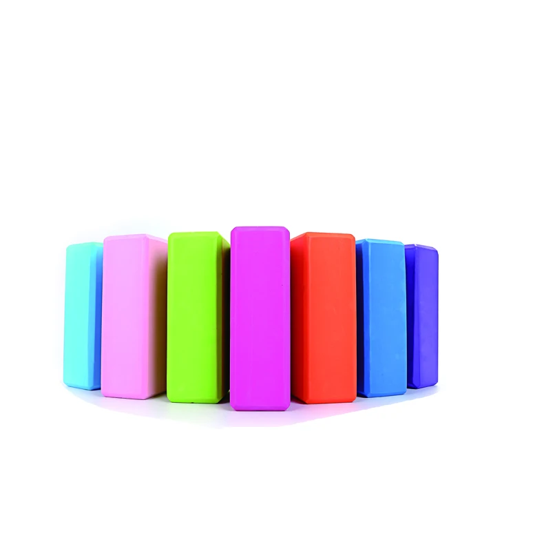 

Amazon Wholesale High Density 3"x6"x9" EVA Foam Yoga Block/Bricker, Customized color