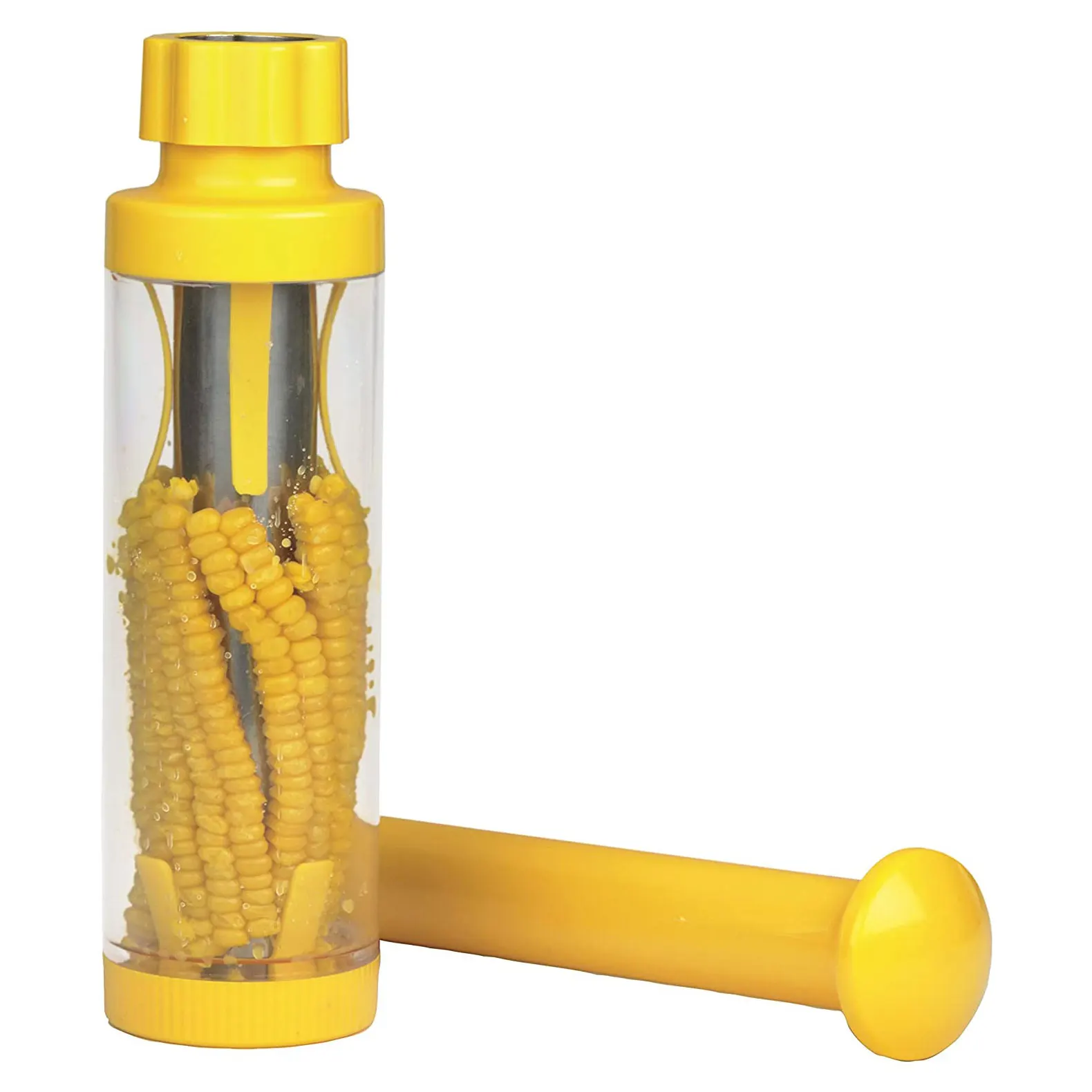 

Corn Cob Peeler One Step Corn Kernel Remover Tool Thresher Cutter Corn Stripper Kitchen Fruit Vegetable Tools