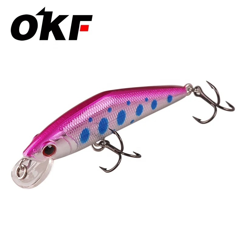 

AHHP 50mm 4g Fishing Lures Bait Minnow Hard Lure Artificial baits M070, 11 colors