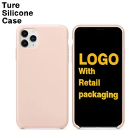 

62 color stock TPU liquid silicone Original phone case cover For iPhone 11 pro max