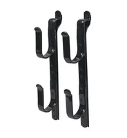 

2019 new Black Metal Gun rack holder, Bow & Tool Rack for Autos & Trucks Adjustable 9" to 14"