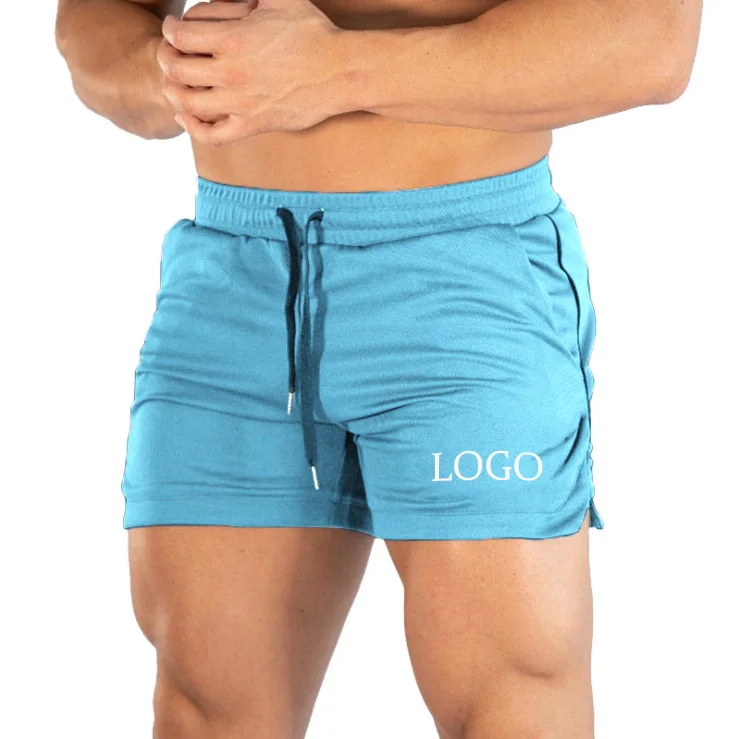 

High Performance Quick Drying Breathable Mens Gym Fitness Pants Outdoor Running Sports Loose And Comfortable Shorts, As picture