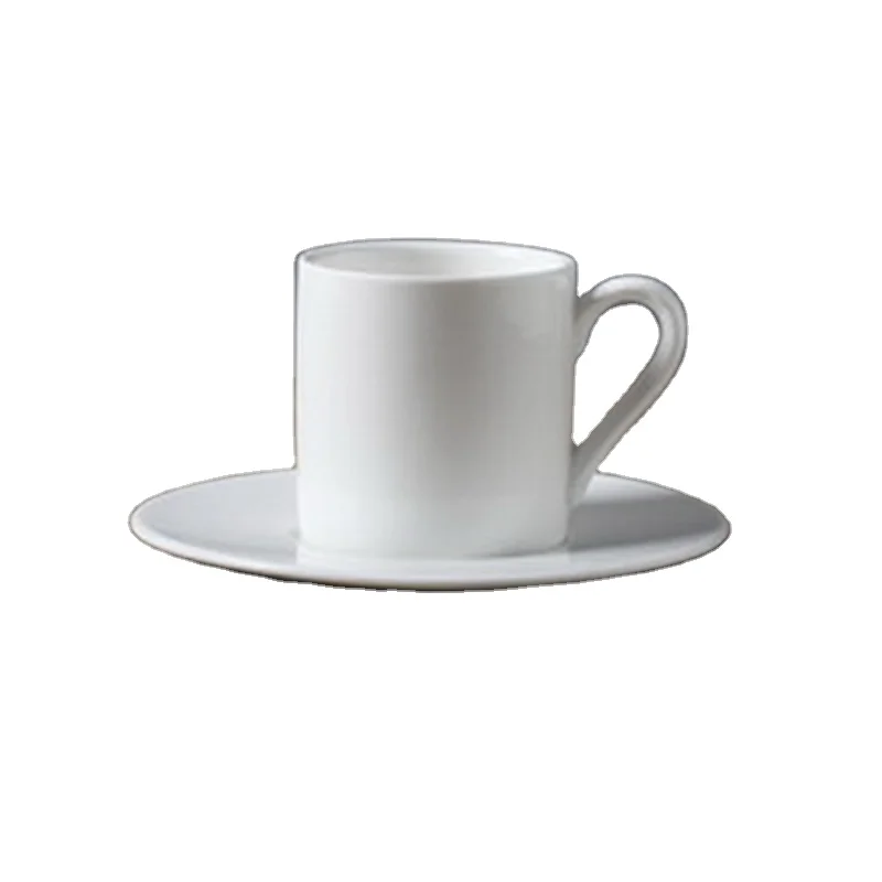 

Wholesale cheap white porcelain middle east bulk white tea cups with saucers