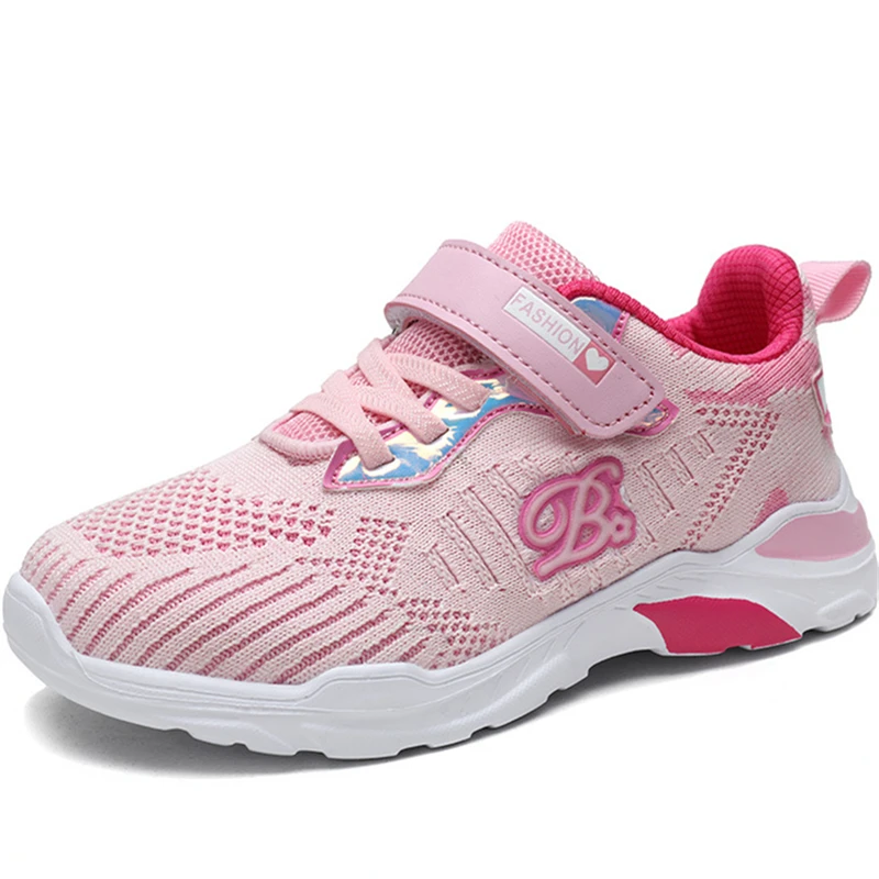 

Brand Sneakers Girls Sports Shoes Breathable Mesh Kids Shoes 2021 Spring and Autumn Children's Sneakers Boys Shoes