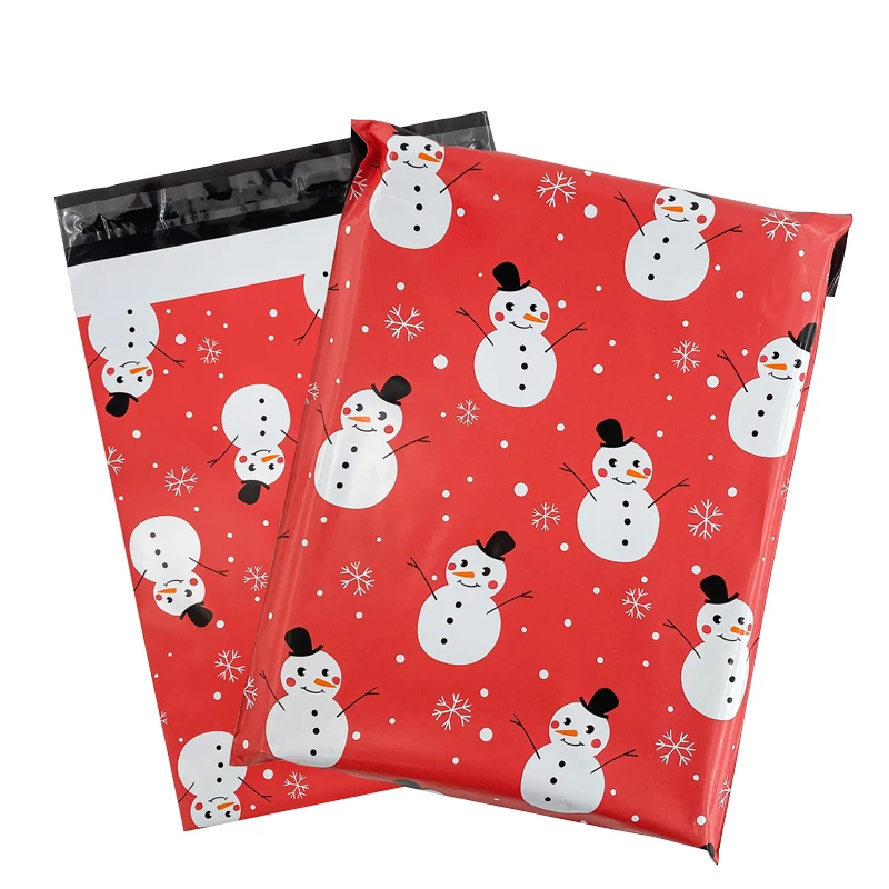 

Christmas mailing bags in stock wholesale poly mailer shipping clothing packaging bags for shipping