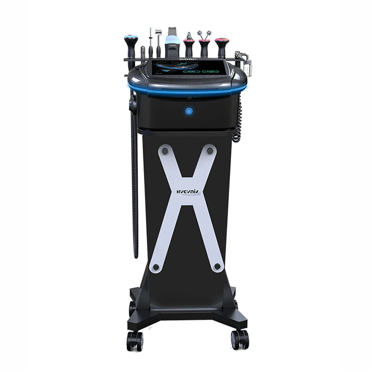 

Top Sale Jet Peel Aqua Peeling Oxygen Machine Skin Care Machine Domestos Aqua Multifunction Skin Care Machine, Black / white