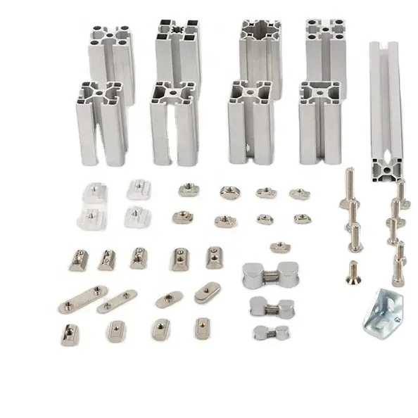 China Manufacturer Rohs Oem Odm M4 M5 M6 M8 10-32 1/4-20 5/16-18  Roll-IN T-Nuts with Leaf for 45 t Slot 10mm Aluminum Profile