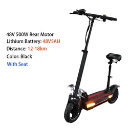 48V 500W 10 Off Road Electric Scooter Adult 48V 26A Strong powerful new Foldable Electric Bicycle fold hoverboad bike scooters