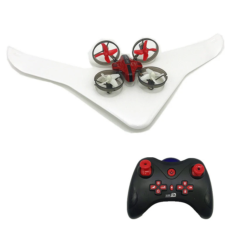 

2019 New L6082 Drone DIY All in One Air Genius Drone 3-Mode With Fixed Wing Gliding Altitude Hold RC Quadcopter Christmas Gift, Red
