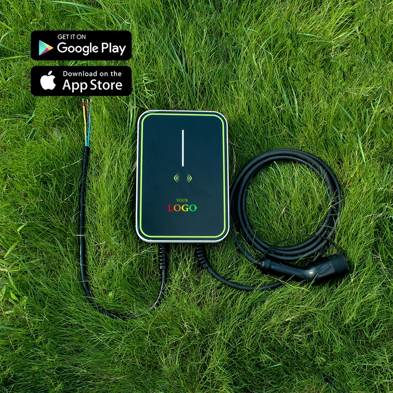 

Hot Sales Wallbox Charger Home EV Charger 7kw 11kw 22kw With Wifi APP OCPP1.6 EV Charger