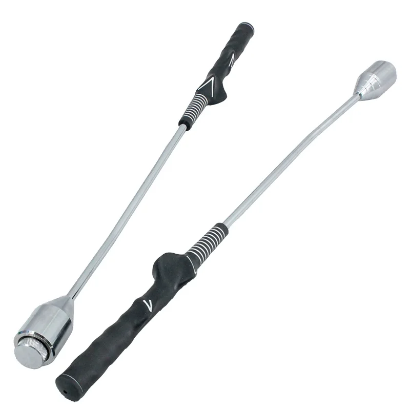 

Lightweight Portable Hot Sale Factory Price High Quality Golf Swing Trainer Golf Accessories, Silver,customized
