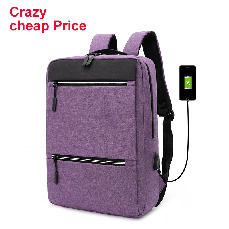 

2020 custom oxford men women business student travel laptop backpack, Customized color