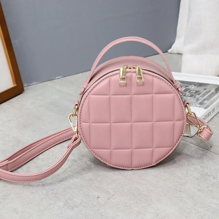 

EM1069 New stylish crossbody purse sling bag girl small round purses handbag women