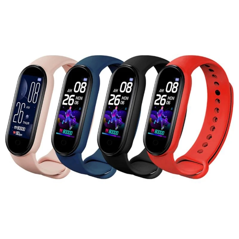 

2022 New M6 Sports Smart Bracelet Best Smart Band Heart Beat Monitor Sleep Tracking Waterproof Magnetic Charging Smart Watch