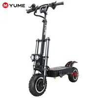 

China 2400W dual motor powerful two wheel 10 inch fat tire off road electric scooter with removable seat
