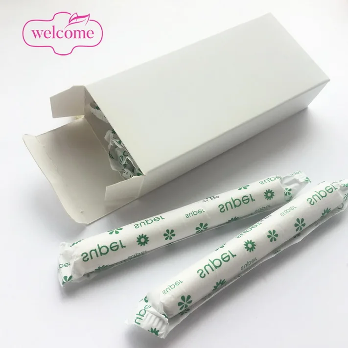 

Private Label GOTS Certified Organic Cotton Tampons Comfort Silk Touch Feminine Hygiene Tampon Case