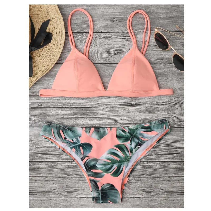 

2019 Factory Cheap Sale Two Piece Sexy High Wist Swimsuit Bikini Women For Wholesale Womens Mixing Color Swimwear Swimsuit, Customized