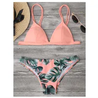 

2019 Factory Cheap Sale Two Piece Sexy High Wist Swimsuit Bikini Women For Wholesale Womens Mixing Color Swimwear Swimsuit